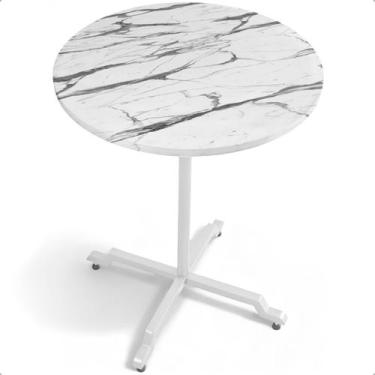 Imagem de Mesa de Canto Redonda Decorativa Mesa Lateral Valência - Loja da Isa, 