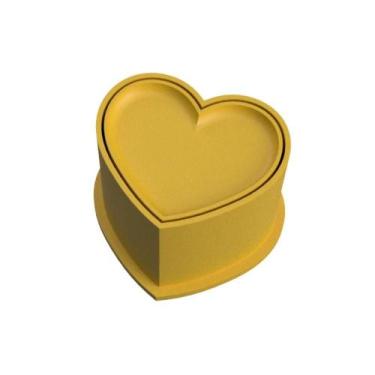 Imagem de Ejetor Modelador Para Doces CORAÇÃO Brigadeiros Docinhos Massa Biscuit