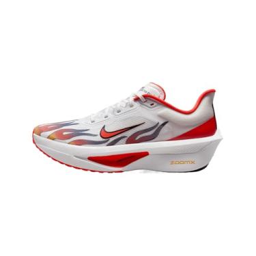 Imagem de Nike Tênis de corrida masculino Zoom Fly 6 Premium (HQ3498-100, branco/preto/vermelho universitário), Branco/Preto/Vermelho Universitário/Vermelho Habanero, 40 BR