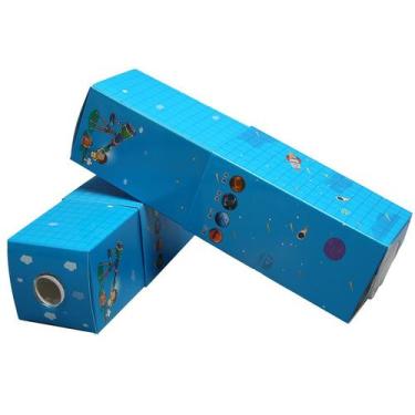 Imagem de Kit de experimentos científicos: telescópio de papel DIY para crianças