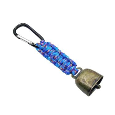Imagem de Generic Sino barulhento para urso, decoração portátil, chaveiro, pingente para mochila, sino para animais de estimação, para escalada, emergências, Azul