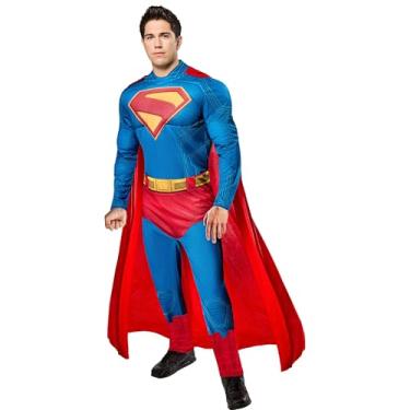 Imagem de Rubies DC Comics Fantasia de Superman Muscle Chest para adultos cosplay Halloween, Super-homem, Medium (32/34)