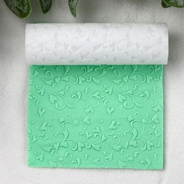 Imagem de Rolo de textura de argila de polímero de frutas, rolo de argila de polímero para fazer brincos, funciona com cortadores