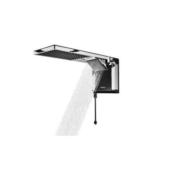 Imagem de Chuveiro Lorenzetti Acqua Duo Ultra 6800W 220V Preto/Cromado