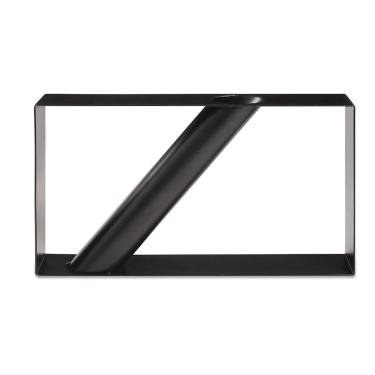 Imagem de Vaso Decorativo Geometrico Em Metal Preto 15,5x28,5 cm M02 - D'Rossi