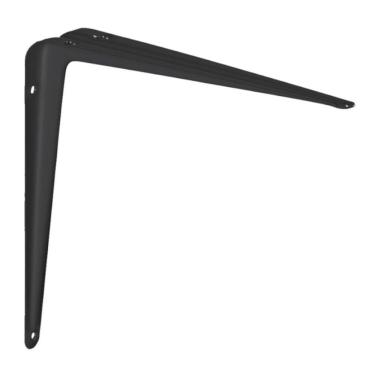 Imagem de Suporte Em L De Aço Preto 25 X 30 Cm - Sl-2530-pr - Multivisão