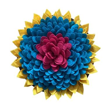 Imagem de Tapete de rapé para cães Alimentador lento Tapete de rapé para cães Brinquedos interativos para cães Tapete de carneiro para cães Enriquecimento de animais de estimação para treinamento de cheiro e comida lenta Tapete de forragem para animais de estimação