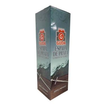 Imagem de Incenso Espada de Prata Guda Indiano 25 Caixas com 7 Varetas - Lua Mís