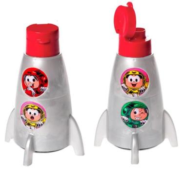 Imagem de Kit 2 Garrafas Infantil e Adulto Turma da Mônica 530ml Plasútil