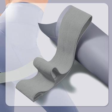 Imagem de 1 pacote de faixas de resistência para exercícios, elásticos para academia em casa e alongamento, equipamento de exercício para mulheres e homens – ótimo para ioga, pilates, treinamento de pernas e