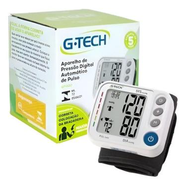 Imagem de Monitor De Pressão Arterial E Pulso Esfigmomanometro Digital G-tech GP