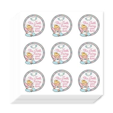 Imagem de AHANDMAKER 180 peças adesivos de planejador de fadas dos dentes, elfos, adesivos fofos de desenhos animados para agenda, calendário, scrapbook, artesanato, artes, saco de presente, selo, tema de