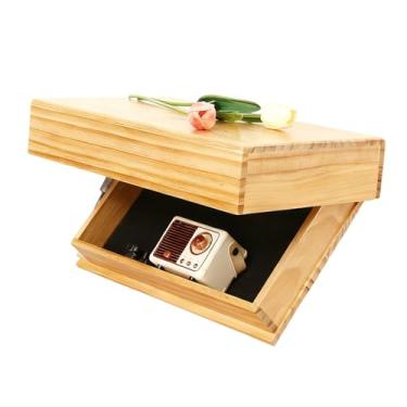 Imagem de Prateleiras Flutuantes,Expositor Flutuante e Organizador Flutuante - Prateleira Organizadora para Decoração - para Quarto Sala de Estar Cozinha Molduras para Fotos Livros Itens de Decoração e