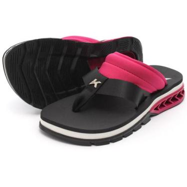 Imagem de Sandália Chinelo Kenner Anitta Rakka From Rio Original, Preto, Pink, 3