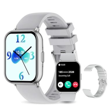 Imagem de PEJE Relogio Masculino,Tela HD de 1,83" Relógio Smartwatch com Alexa, Ai GPT, 123 Esportes,Frequência Cardíaca e Monitoramento do Sono,1 ATM à rova d'água, Compatível com Android iOS（Prata）