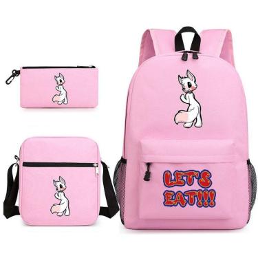 Imagem de Conjunto de mochilas Five Nights Anime Mochila Escolar para Crianças