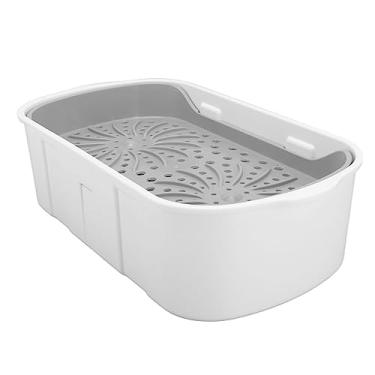 Imagem de ZAWELIYO Balde de Esfregão Elétrico Autolimpante para S5 S7 ABS Balde de Esfregão de Grande Capacidade para Uso Doméstico, Camada de Drenagem - Adequado para Elétrico, Famílias Ocupadas