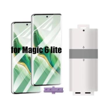 Imagem de Protetor De Tela Hydrogel Honor Magic 7 6 pro Lite 3 Peças Filme De Ge