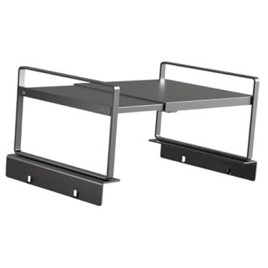 Imagem de Ｂｅｓｇａ Prateleira de armazenamento ajustável e em metal para geladeira ou máquina de lavar, otimizando o espaço em quartos, banheiros, dormitórios