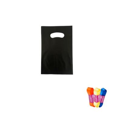 Imagem de Kit Sacola Boca Triste Cenoura 20x30cm Com 10 Unidades E Fita Cetim 22mm