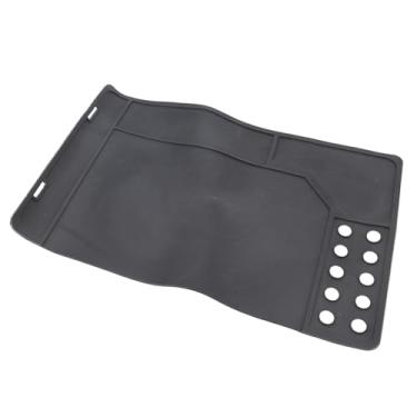 Imagem de Eujgoov Tapete Com Pontos Magnéticos Tapete de Bancada de Borracha Antiderrapante à Prova de óleo para Reparo de Acessórios Almofada de Manutenção Durável de 16,5 X 10,4 pol. para Peças Eletrônicas