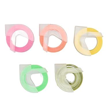 Imagem de CUOFYUNL 5 peças fitas de etiqueta de gravação 3D autoadesivas fita de gravação de etiqueta para 12813 12814 1610 1540 1535 1575 17266 5500A 5500B