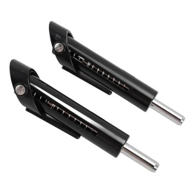 Imagem de KIMISS Pino de Pilha de Peso de 2 Peças - Pino de Ginástica de Aço ABS Redondo Preto de Alta Resistência para Equipamentos de Ginástica - Ferramenta Segura de Ajuste de Peso para Academias (7,8 MM)