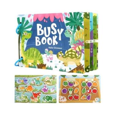 Imagem de Livro Sensorial Montessori Para Bebês: Brinquedo Educativo Silencioso 