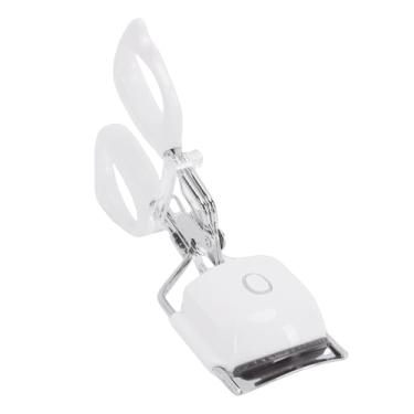 Imagem de ZJchao Modelador de Cílios Aquecido, Elétrico, Amigável à Pele, Almofadas de Silicone, 2 Modos de Aquecimento, Cachos de Longa Duração, Sem Fio, para Casa e Viagem, Branco