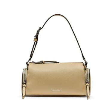 Imagem de Calvin Klein Bolsa de ombro organizacional Camryn, Lemon Ice, One Size