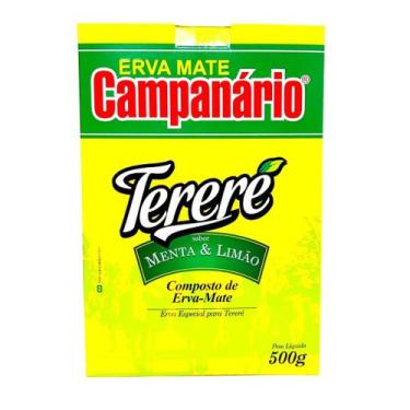 Imagem de Erva mate Campanário - Menta e Limão 500g