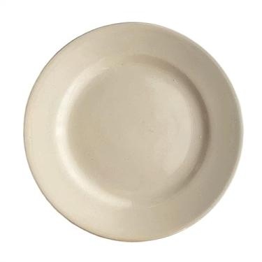 Imagem de Pratos de jantar de cerâmica prato de jantar cor creme prato de jantar casa restaurante café café da manhã prato prato de sobremesa prato de salada redondo prato de jantar liso