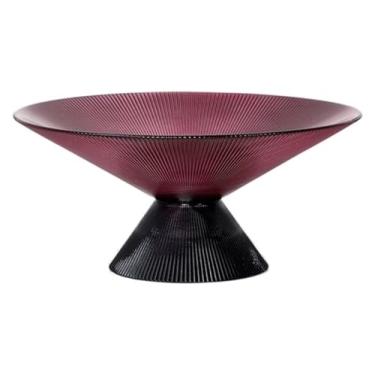 Imagem de WYNSJDBB Tigelas de frutas para bancada, cesta de frutas e legumes, tigela de vidro simples e moderna, decoração de prato de frutas, cestas de mesa para sala de estar