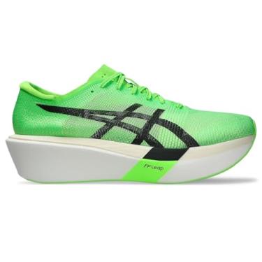 Imagem de ASICS Tênis de corrida unissex METASPEED Sky Tokyo, Lagartixa verde/preto, 8.5 Women/7 Men