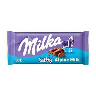 Imagem de Chocolate Alpine Milk Bubbly Milka 90g