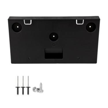 Imagem de Moldura de placa de licença frontal compatível com Ford Expedition Timberline 2022 2023 2024 para-choque dianteiro suporte de placa de carro substituição # NL1Z-17A385-FA Partslink # FO1068209