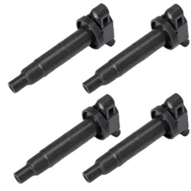 Imagem de Conjunto de 4 bobinas de ignição 673-1307 para Camry, Corolla e RAV4 (bobina 90919-02244)