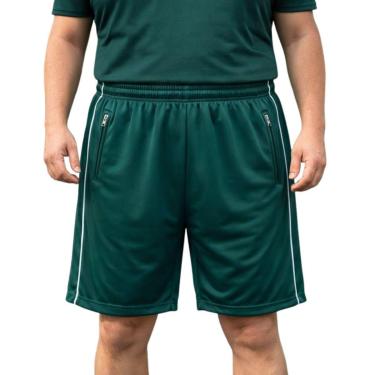 Imagem de Bermuda Na Malha Chimpa Bolsos Com Ziper e 2 Vivos Lateral Plus-Masculino