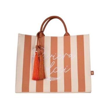 Imagem de Bolsa Feminina Colcci Shopping Bag De Ombro Grande Caramelo-Feminino
