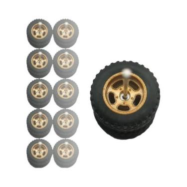 Imagem de Pneus De Borracha Para Todos Os Terrenos Para Carros De Brinquedo Diec