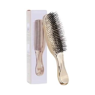 Imagem de Escova De Massagem Para Couro Cabeludo Premium Japonesa, Anti-frizz, F