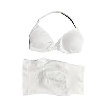 Imagem de Conjunto Esportivo Feminino Com Alças 2 Peças Top De Yoga E Shorts Com