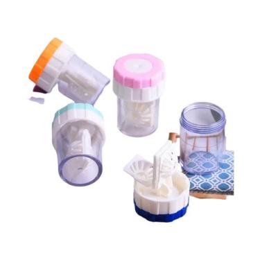 Imagem de Dispositivo Portátil Manual Rotativo Para Limpeza De Lentes De Contato