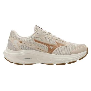 Imagem de Tênis Mizuno Hawk 6 - Feminino - 36 - Bege Claro, Bege, 36