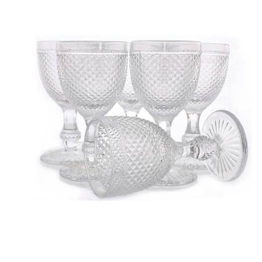 Imagem de Conjunto De Taças Bico De Jaca Transparente 255ml 6 Peças Bon Gourmet