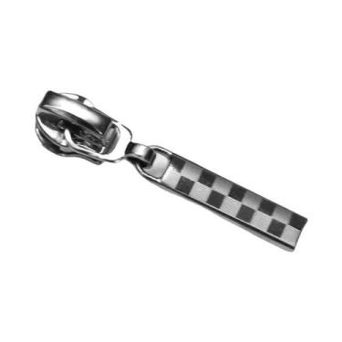 Imagem de Puxadores De Zíper De Nylon Metálico Cor De Arma 10pcs 3 5 8 Cabeçotes