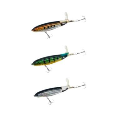 Imagem de Isca De Pesca Topwater 13g 15g 35g Whopper Popper Isca Artificial Dura