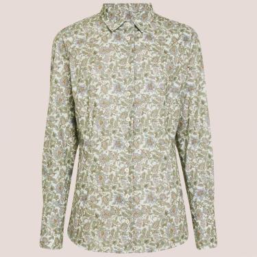 Imagem de Camisa Slim Dudalina Floral Feminino-Feminino