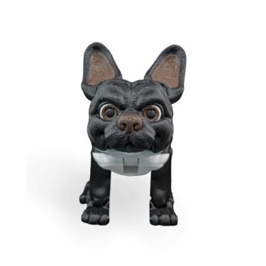 Imagem de Cachorrinhos Articulados Colecionáveis com Diversas Raças, Brinquedo Educativo com Articulações Móveis, Ideal para Crianças e Colecionadores (Buldogue Francês)