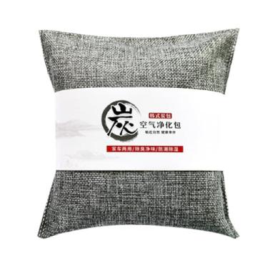 Imagem de Saco purificador de ar de carvão ativado de 500 g, absorvente de odor natural, desodorizador de cheiro natural, bolsa de purificador de ar de carro, absorvedores de odor de ar de carro para carro